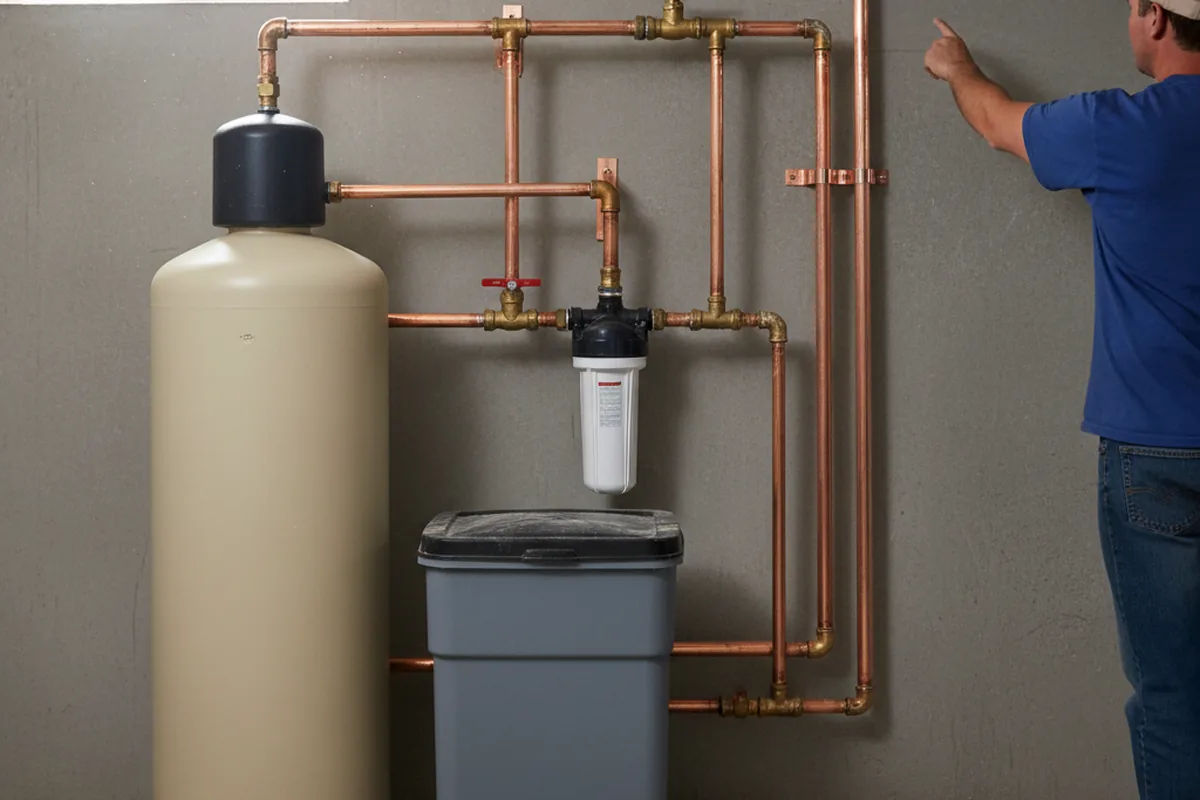 Whole-house water treatment system installed in Marble Hill